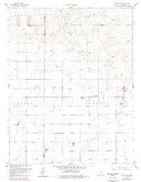Hickok NE Kansas Historical topographic map, 1:24000 scale, 7.5 X 7.5 Minute, Year 1959
