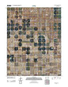 Hickok NE Kansas Historical topographic map, 1:24000 scale, 7.5 X 7.5 Minute, Year 2012