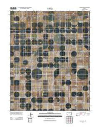 Hickok NW Kansas Historical topographic map, 1:24000 scale, 7.5 X 7.5 Minute, Year 2012