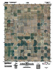 Hickok SE Kansas Historical topographic map, 1:24000 scale, 7.5 X 7.5 Minute, Year 2009