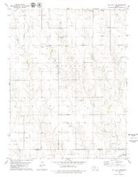 Hill City 4 NW Kansas Historical topographic map, 1:24000 scale, 7.5 X 7.5 Minute, Year 1979