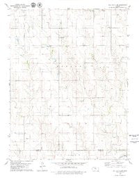 Hill City 4 NW Kansas Historical topographic map, 1:24000 scale, 7.5 X 7.5 Minute, Year 1979