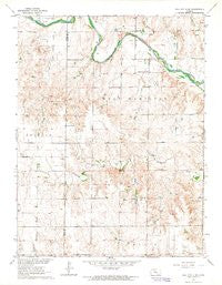 Hill City 4 SE Kansas Historical topographic map, 1:24000 scale, 7.5 X 7.5 Minute, Year 1963