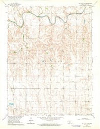 Hill City 4 SW Kansas Historical topographic map, 1:24000 scale, 7.5 X 7.5 Minute, Year 1963