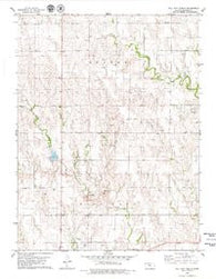 Hill City North Kansas Historical topographic map, 1:24000 scale, 7.5 X 7.5 Minute, Year 1979