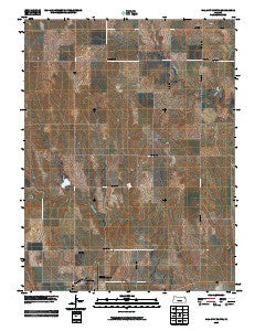Hill City North Kansas Historical topographic map, 1:24000 scale, 7.5 X 7.5 Minute, Year 2009