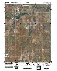 Hill City South Kansas Historical topographic map, 1:24000 scale, 7.5 X 7.5 Minute, Year 2010