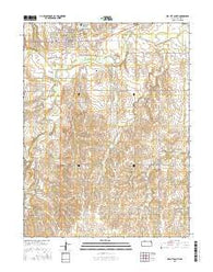 Hill City South Kansas Current topographic map, 1:24000 scale, 7.5 X 7.5 Minute, Year 2015