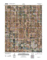 Hoisington Kansas Historical topographic map, 1:24000 scale, 7.5 X 7.5 Minute, Year 2012