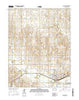 Hoisington Kansas Current topographic map, 1:24000 scale, 7.5 X 7.5 Minute, Year 2015