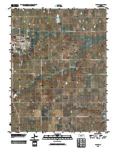 Holton Kansas Historical topographic map, 1:24000 scale, 7.5 X 7.5 Minute, Year 2009