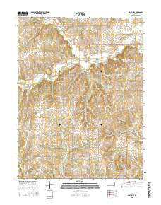 Holton SE Kansas Current topographic map, 1:24000 scale, 7.5 X 7.5 Minute, Year 2015