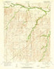 Holyrood NE Kansas Historical topographic map, 1:24000 scale, 7.5 X 7.5 Minute, Year 1957