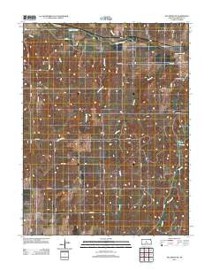 Holyrood NE Kansas Historical topographic map, 1:24000 scale, 7.5 X 7.5 Minute, Year 2012