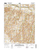 Holyrood NE Kansas Current topographic map, 1:24000 scale, 7.5 X 7.5 Minute, Year 2015