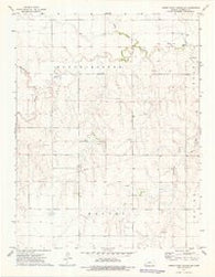 Horse Thief Canyon NE Kansas Historical topographic map, 1:24000 scale, 7.5 X 7.5 Minute, Year 1974