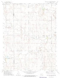 Horse Thief Canyon NW Kansas Historical topographic map, 1:24000 scale, 7.5 X 7.5 Minute, Year 1974