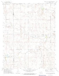 Horse Thief Canyon NW Kansas Historical topographic map, 1:24000 scale, 7.5 X 7.5 Minute, Year 1974