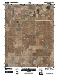 Horse Thief Canyon NE Kansas Historical topographic map, 1:24000 scale, 7.5 X 7.5 Minute, Year 2009