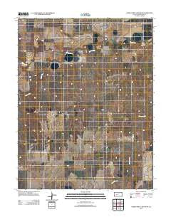 Horse Thief Canyon NE Kansas Historical topographic map, 1:24000 scale, 7.5 X 7.5 Minute, Year 2012