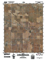 Horse Thief Canyon NW Kansas Historical topographic map, 1:24000 scale, 7.5 X 7.5 Minute, Year 2009
