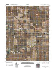 Horse Thief Canyon NW Kansas Historical topographic map, 1:24000 scale, 7.5 X 7.5 Minute, Year 2012
