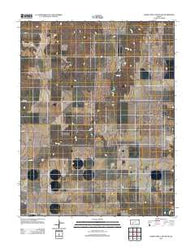 Horse Thief Canyon SW Kansas Historical topographic map, 1:24000 scale, 7.5 X 7.5 Minute, Year 2012