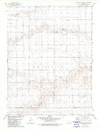 Horsethief Draw NW Kansas Historical topographic map, 1:24000 scale, 7.5 X 7.5 Minute, Year 1979