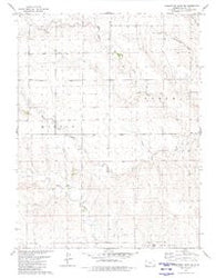 Horsethief Draw SE Kansas Historical topographic map, 1:24000 scale, 7.5 X 7.5 Minute, Year 1979