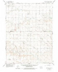 Horsethief Draw Kansas Historical topographic map, 1:62500 scale, 15 X 15 Minute, Year 1959