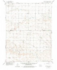 Horsethief Draw Kansas Historical topographic map, 1:62500 scale, 15 X 15 Minute, Year 1959