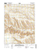 Horsethief Draw Kansas Current topographic map, 1:24000 scale, 7.5 X 7.5 Minute, Year 2015