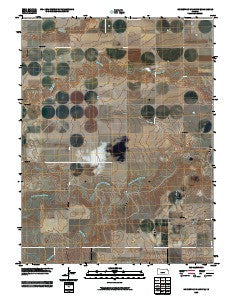 Horsethief Draw NW Kansas Historical topographic map, 1:24000 scale, 7.5 X 7.5 Minute, Year 2009