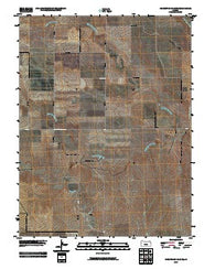 Horsethief Draw SE Kansas Historical topographic map, 1:24000 scale, 7.5 X 7.5 Minute, Year 2009