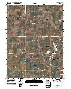 Horton Kansas Historical topographic map, 1:24000 scale, 7.5 X 7.5 Minute, Year 2009