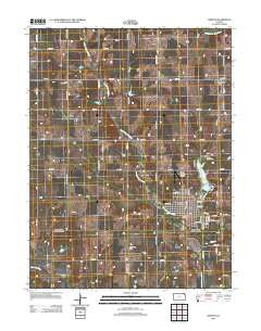 Horton Kansas Historical topographic map, 1:24000 scale, 7.5 X 7.5 Minute, Year 2012
