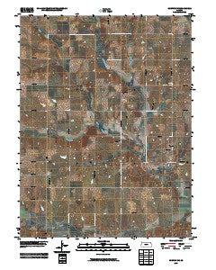 Horton NW Kansas Historical topographic map, 1:24000 scale, 7.5 X 7.5 Minute, Year 2009