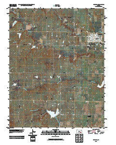 Howard Kansas Historical topographic map, 1:24000 scale, 7.5 X 7.5 Minute, Year 2010