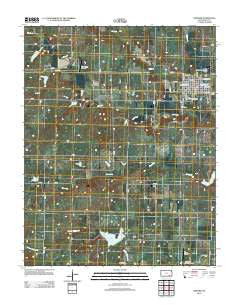 Howard Kansas Historical topographic map, 1:24000 scale, 7.5 X 7.5 Minute, Year 2012