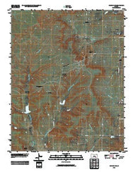 Howard NW Kansas Historical topographic map, 1:24000 scale, 7.5 X 7.5 Minute, Year 2010