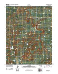 Howard NW Kansas Historical topographic map, 1:24000 scale, 7.5 X 7.5 Minute, Year 2012
