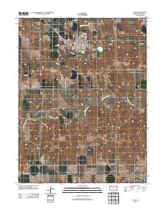 Hoxie Kansas Historical topographic map, 1:24000 scale, 7.5 X 7.5 Minute, Year 2012