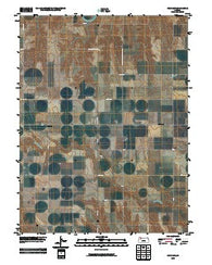 Hoxie NW Kansas Historical topographic map, 1:24000 scale, 7.5 X 7.5 Minute, Year 2009