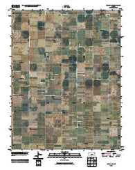 Hudson NW Kansas Historical topographic map, 1:24000 scale, 7.5 X 7.5 Minute, Year 2009