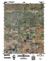 Hudson SE Kansas Historical topographic map, 1:24000 scale, 7.5 X 7.5 Minute, Year 2009