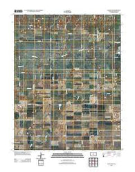 Hudson SE Kansas Historical topographic map, 1:24000 scale, 7.5 X 7.5 Minute, Year 2012