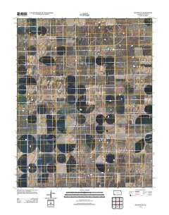 Hugoton SE Kansas Historical topographic map, 1:24000 scale, 7.5 X 7.5 Minute, Year 2012