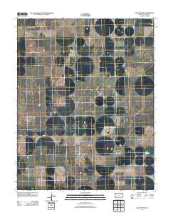 Hugoton SW Kansas Historical topographic map, 1:24000 scale, 7.5 X 7.5 Minute, Year 2012