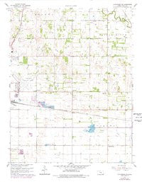 Hutchinson SE Kansas Historical topographic map, 1:24000 scale, 7.5 X 7.5 Minute, Year 1961