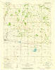 Hutchinson SE Kansas Historical topographic map, 1:24000 scale, 7.5 X 7.5 Minute, Year 1961